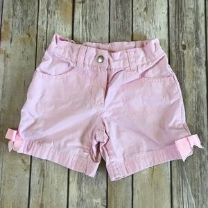 Gymboree Outlet Pink Bow Bermuda Shorts